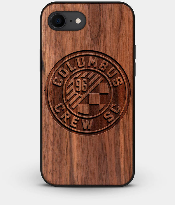 Best Custom Engraved Walnut Wood Columbus Crew SC iPhone 7 Case - Engraved In Nature
