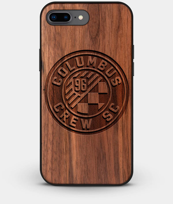 Best Custom Engraved Walnut Wood Columbus Crew SC iPhone 7 Plus Case - Engraved In Nature
