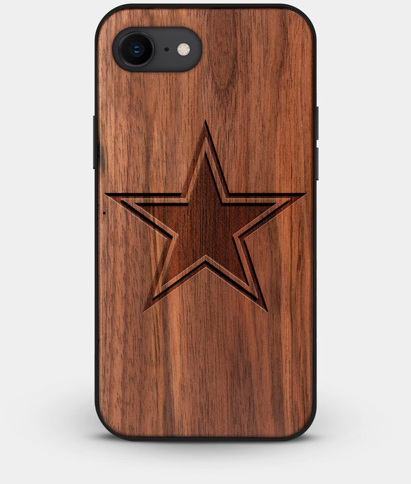 Best Custom Engraved Walnut Wood Dallas Cowboys iPhone 7 Case - Engraved In Nature