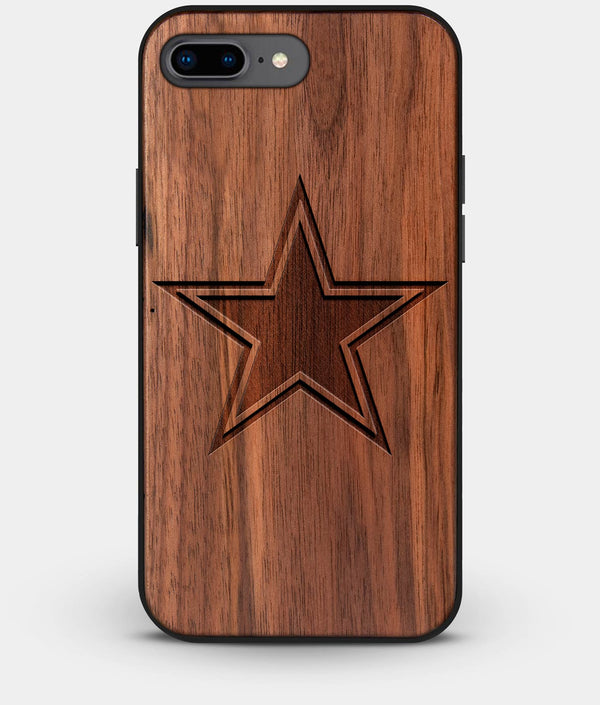 Best Custom Engraved Walnut Wood Dallas Cowboys iPhone 7 Plus Case - Engraved In Nature