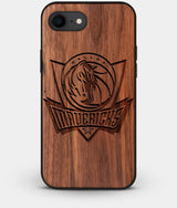 Best Custom Engraved Walnut Wood Dallas Mavericks iPhone 7 Case - Engraved In Nature