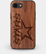 Best Custom Engraved Walnut Wood Dallas Stars iPhone 7 Case - Engraved In Nature