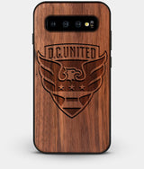 Best Custom Engraved Walnut Wood D.C. United Galaxy S10 Case - Engraved In Nature