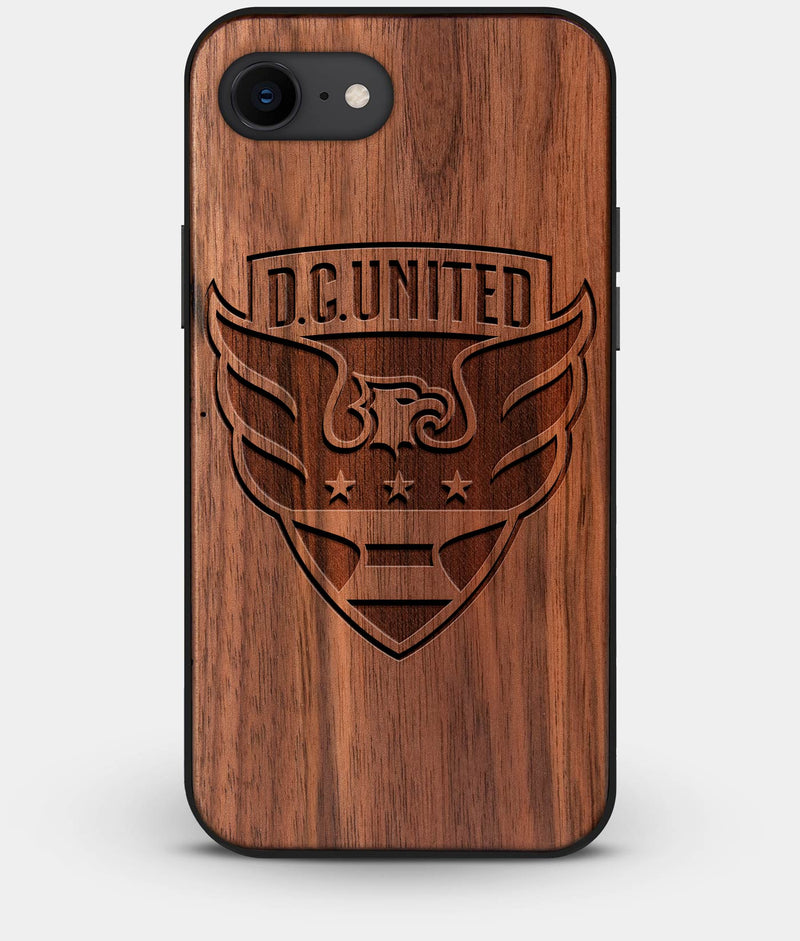 Best Custom Engraved Walnut Wood D.C. United iPhone 7 Case - Engraved In Nature