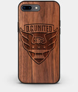 Best Custom Engraved Walnut Wood D.C. United iPhone 8 Plus Case - Engraved In Nature