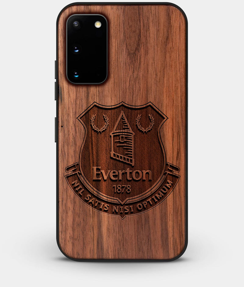 Best Custom Engraved Walnut Wood Everton F.C. Galaxy S20 Case - Engraved In Nature
