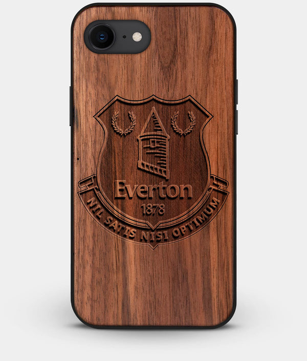 Best Custom Engraved Walnut Wood Everton F.C. iPhone 7 Case - Engraved In Nature