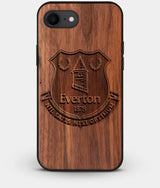 Best Custom Engraved Walnut Wood Everton F.C. iPhone 8 Case - Engraved In Nature