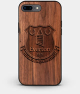 Best Custom Engraved Walnut Wood Everton F.C. iPhone 8 Plus Case - Engraved In Nature