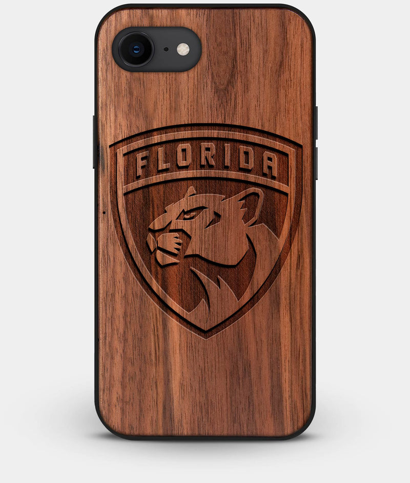 Best Custom Engraved Walnut Wood Florida Panthers iPhone 7 Case - Engraved In Nature