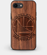 Best Custom Engraved Walnut Wood Golden State Warriors iPhone 7 Case - Engraved In Nature
