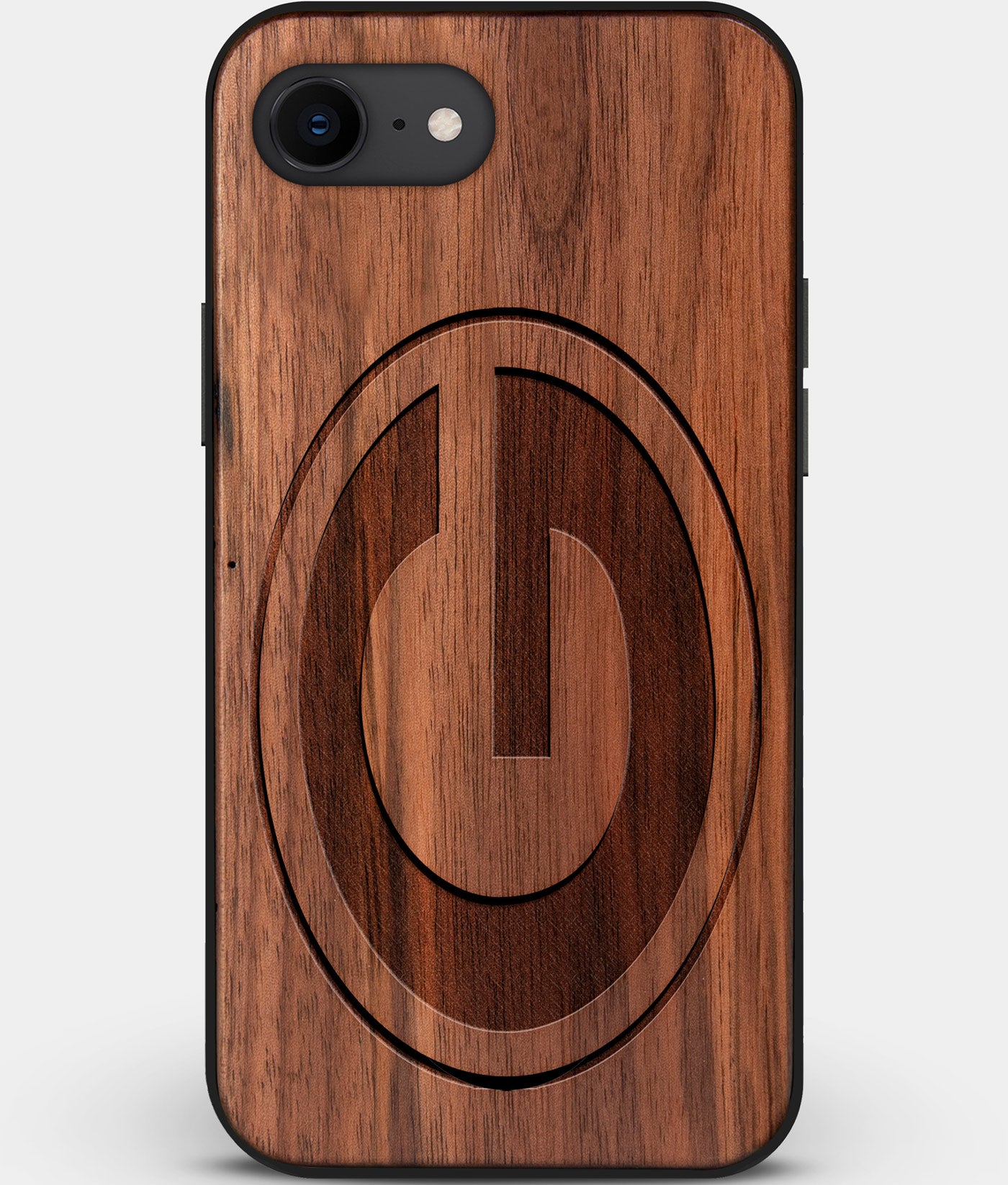 Best Custom Engraved Walnut Wood Green Bay Packers iPhone SE Case - Engraved In Nature