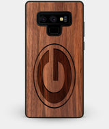 Best Custom Engraved Walnut Wood Green Bay Packers Note 9 Case - Engraved In Nature