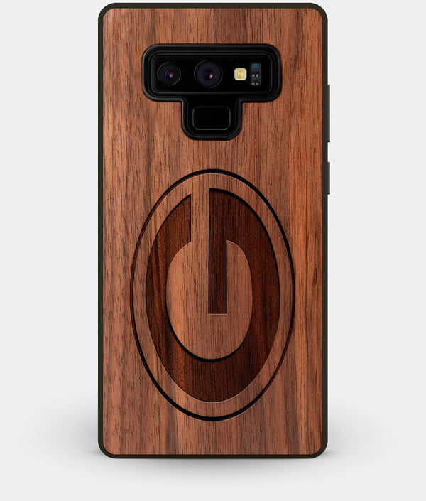 Best Custom Engraved Walnut Wood Green Bay Packers Note 9 Case - Engraved In Nature
