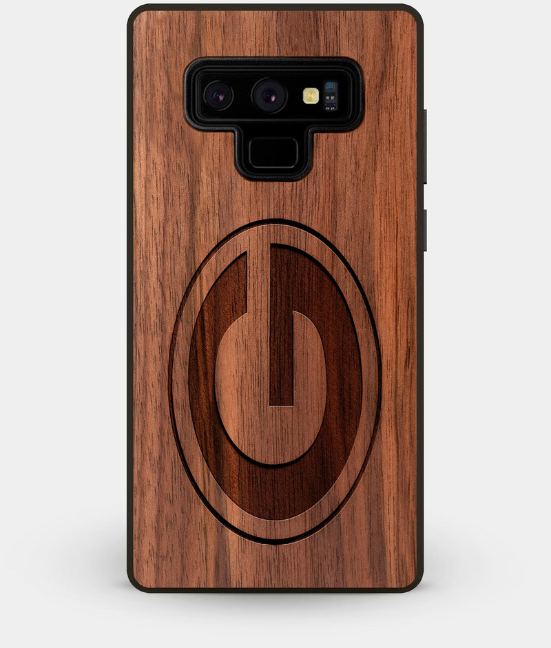 Best Custom Engraved Walnut Wood Green Bay Packers Note 9 Case - Engraved In Nature