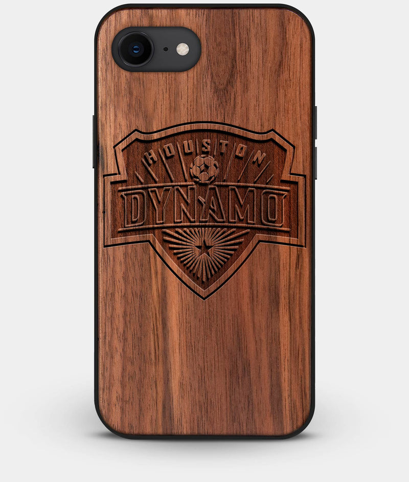 Best Custom Engraved Walnut Wood Houston Dynamo iPhone 7 Case - Engraved In Nature