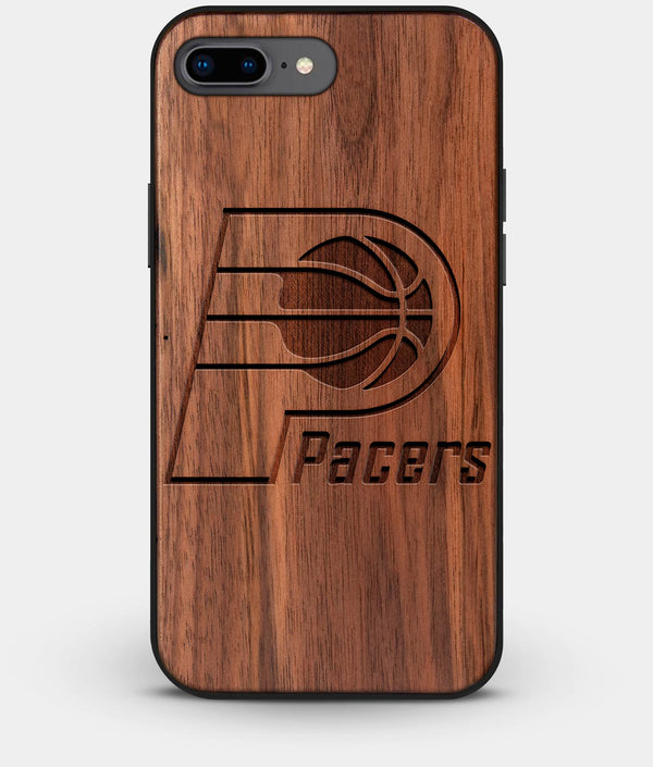 Best Custom Engraved Walnut Wood Indiana Pacers iPhone 7 Plus Case - Engraved In Nature