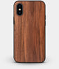 Best Custom Engraved Walnut Wood iPhone X/XS Case - Engraved In Nature