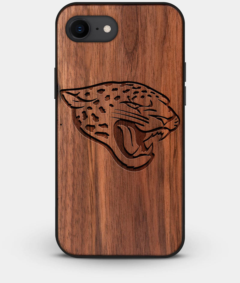 Best Custom Engraved Walnut Wood Jacksonville Jaguars iPhone 8 Case - Engraved In Nature