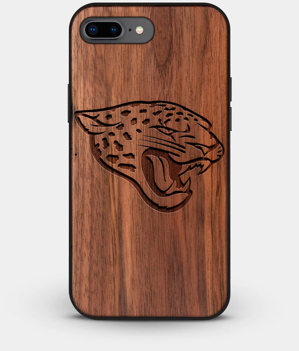 Best Custom Engraved Walnut Wood Jacksonville Jaguars iPhone 8 Plus Case - Engraved In Nature