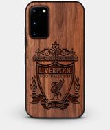 Best Custom Engraved Walnut Wood Liverpool F.C. Galaxy S20 Case - Engraved In Nature