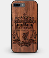 Best Custom Engraved Walnut Wood Liverpool F.C. iPhone 7 Plus Case - Engraved In Nature