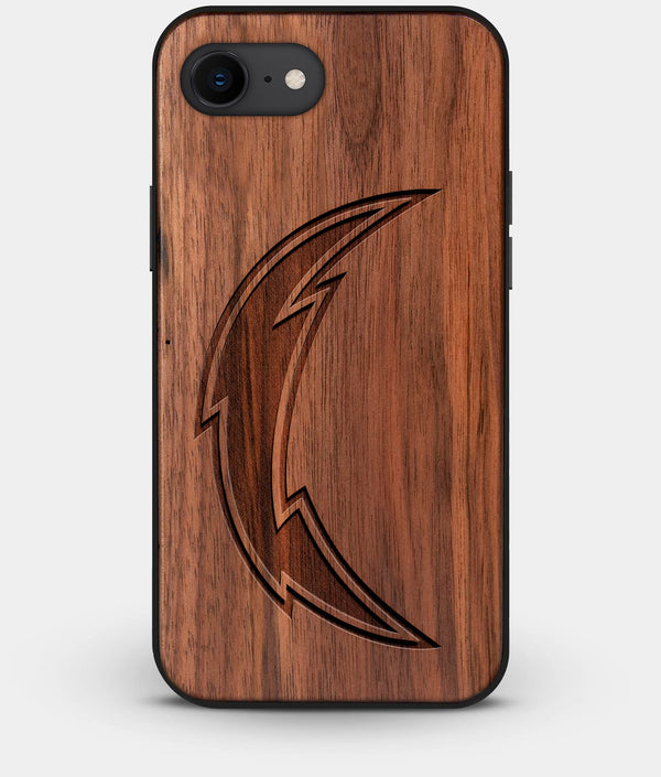 Best Custom Engraved Walnut Wood Los Angeles Chargers iPhone 7 Case - Engraved In Nature