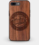 Best Custom Engraved Walnut Wood Minnesota Twins iPhone 7 Plus Case - Engraved In Nature