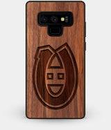 Best Custom Engraved Walnut Wood Montreal Canadiens Note 9 Case - Engraved In Nature