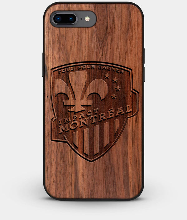 Best Custom Engraved Walnut Wood Montreal Impact iPhone 7 Plus Case - Engraved In Nature