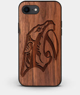 Best Custom Engraved Walnut Wood Nashville Predators iPhone 8 Case - Engraved In Nature