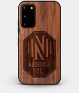 Best Custom Engraved Walnut Wood Nashville SC Galaxy S20 Case - Engraved In Nature