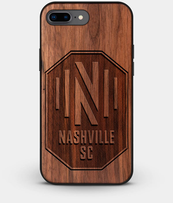 Best Custom Engraved Walnut Wood Nashville SC iPhone 8 Plus Case - Engraved In Nature