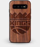 Best Custom Engraved Walnut Wood New Orleans Pelicans Galaxy S10 Case - Engraved In Nature