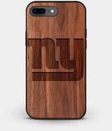 Best Custom Engraved Walnut Wood New York Giants iPhone 7 Plus Case - Engraved In Nature