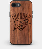 Best Custom Engraved Walnut Wood OKC Thunder iPhone 7 Case - Engraved In Nature