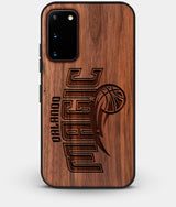 Best Custom Engraved Walnut Wood Orlando Magic Galaxy S20 Case - Engraved In Nature