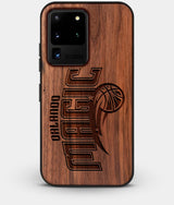 Best Custom Engraved Walnut Wood Orlando Magic Galaxy S20 Ultra Case - Engraved In Nature