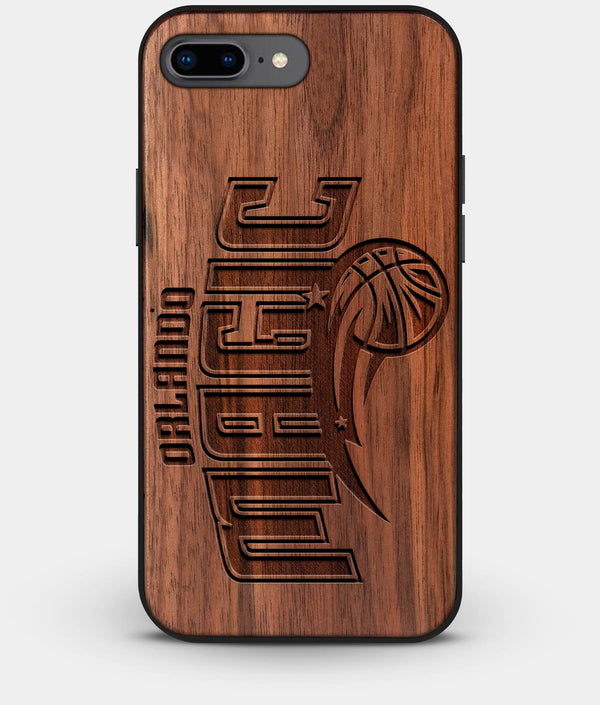 Best Custom Engraved Walnut Wood Orlando Magic iPhone 8 Plus Case - Engraved In Nature