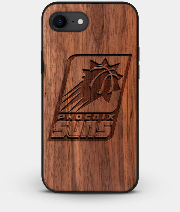Best Custom Engraved Walnut Wood Phoenix Suns iPhone 8 Case - Engraved In Nature