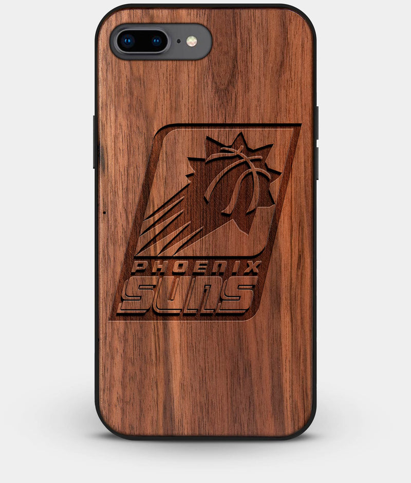 Best Custom Engraved Walnut Wood Phoenix Suns iPhone 8 Plus Case - Engraved In Nature