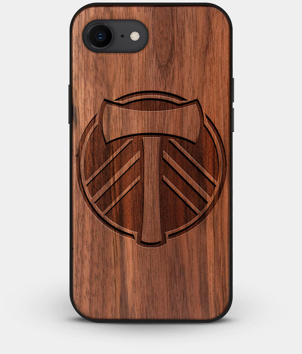 Best Custom Engraved Walnut Wood Portland Timbers iPhone 7 Case - Engraved In Nature