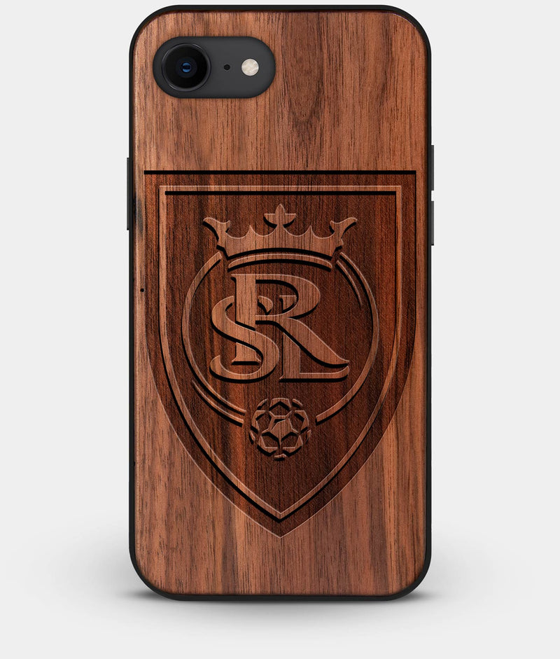 Best Custom Engraved Walnut Wood Real Salt Lake iPhone 7 Case - Engraved In Nature