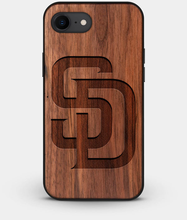 Best Custom Engraved Walnut Wood San Diego Padres iPhone 7 Case - Engraved In Nature