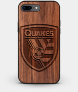 Best Custom Engraved Walnut Wood San Jose Earthquakes iPhone 7 Plus Case - Engraved In Nature