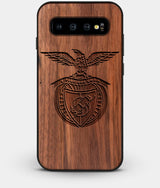 Best Custom Engraved Walnut Wood S.L. Benfica Galaxy S10 Case - Engraved In Nature
