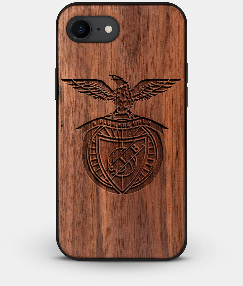 Best Custom Engraved Walnut Wood S.L. Benfica iPhone 7 Case - Engraved In Nature
