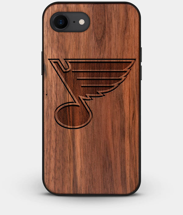 Best Custom Engraved Walnut Wood St Louis Blues iPhone 7 Case - Engraved In Nature