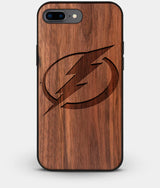 Best Custom Engraved Walnut Wood Tampa Bay Lightning iPhone 7 Plus Case - Engraved In Nature