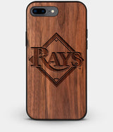 Best Custom Engraved Walnut Wood Tampa Bay Rays iPhone 7 Plus Case - Engraved In Nature